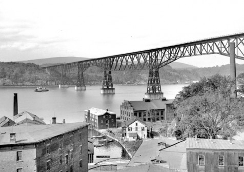 View of Upper Landing in early 1900s