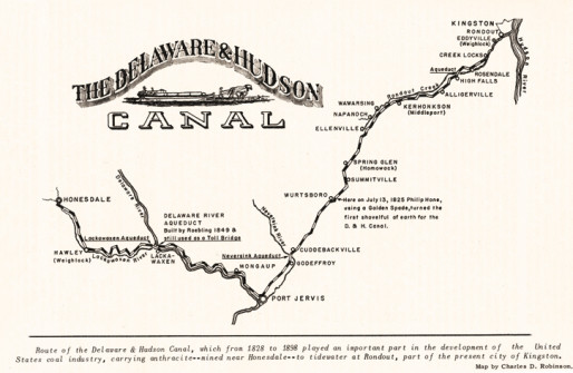 The D&H Canal provided access to Pennsylvania coal