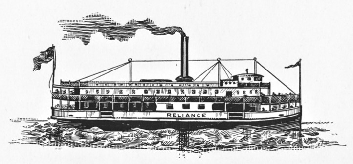 In 1854 the Reynolds Company commissioned the construction of its own steamboat, the Reliance