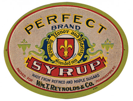 Reynolds Syrup Label
